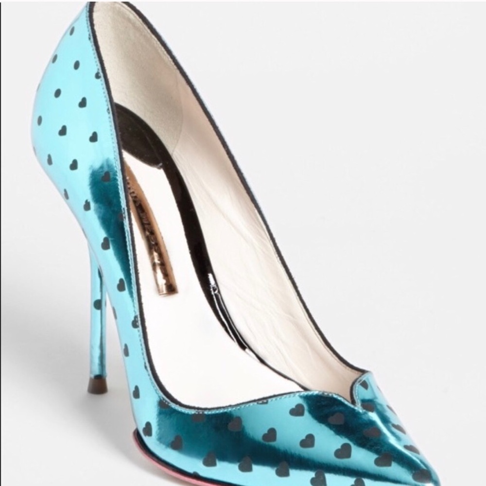 Sophia Webster met Alice heels with hearts 6.5 - Picture 2 of 2